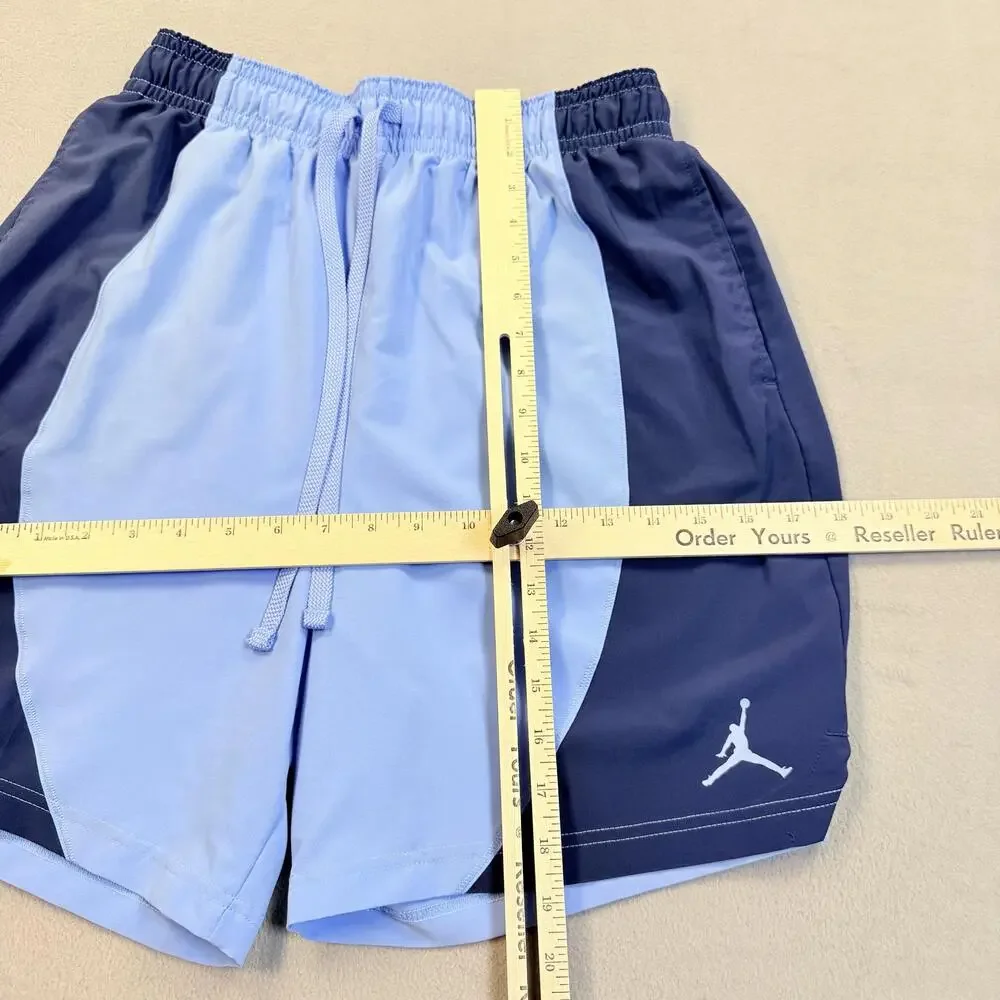 North Carolina Tar Heels Shorts Mens Large Blue NCAA Basketball Jordan Dri Fit